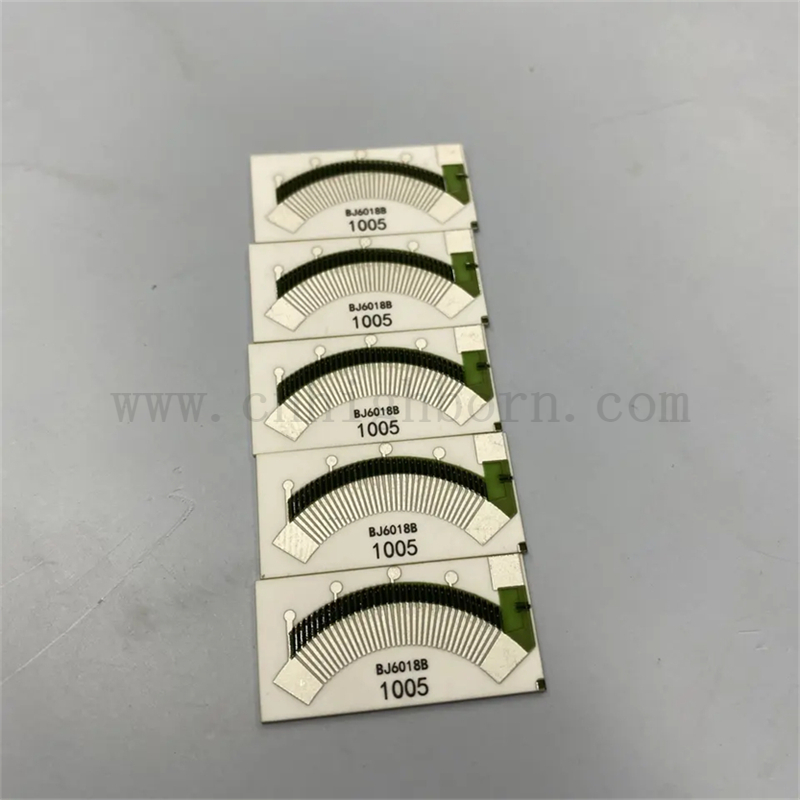 Wysoka dokładność czujniki poziomu paliwa samochodowego glinu ceramiczny podłoże gruby rezystor filmowy