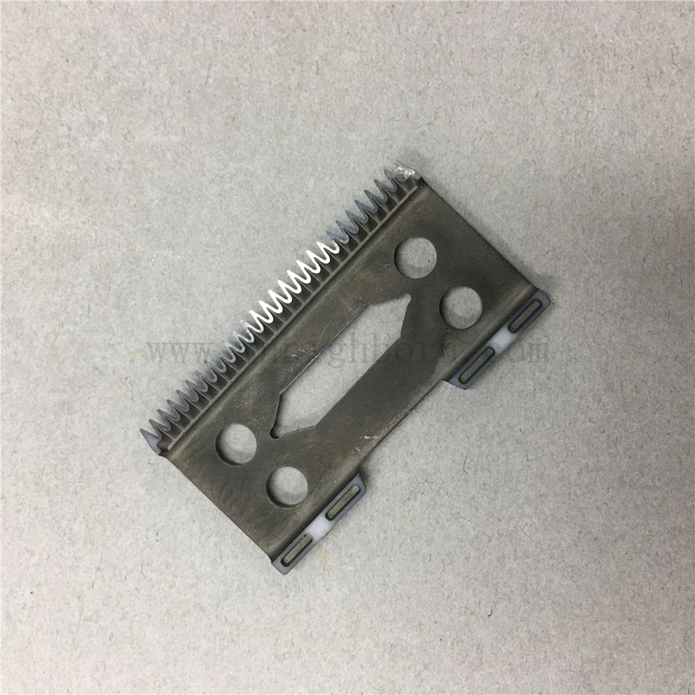 Wysoka precyzyjna cyrkonia ceramiczne ostrza do cięcia do włosów Clipper 18 zębów 25 zębów ceramiczne ostrze