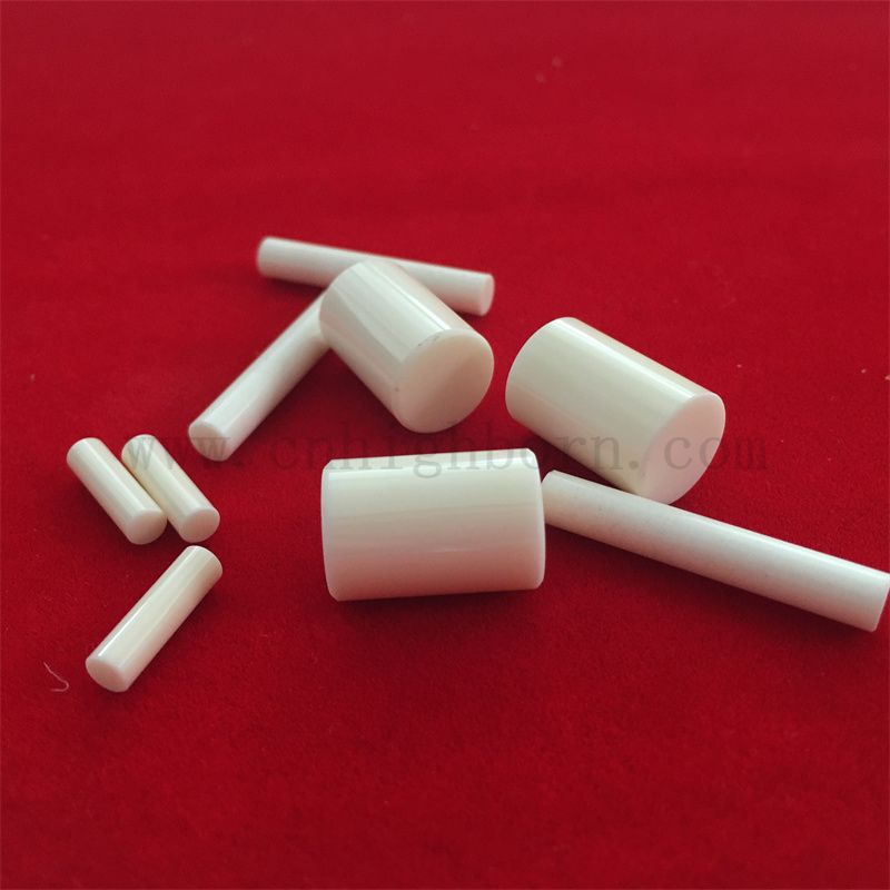 Odporne na zużycie pręta pręta ceramiczna o wysokiej precyzji glinu tleśna AL2O3