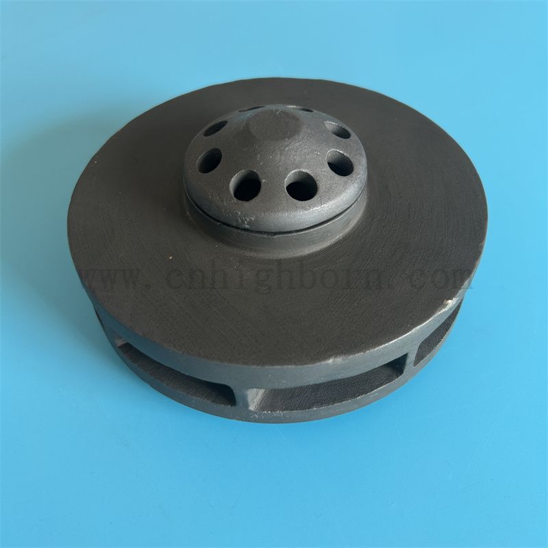 Izolator krzemowy węglik nieregularny część częściowo spiekany SIC Ceramiczny