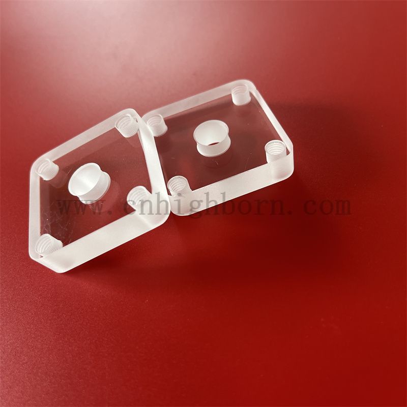 przezroczysta płyta kwarcowa