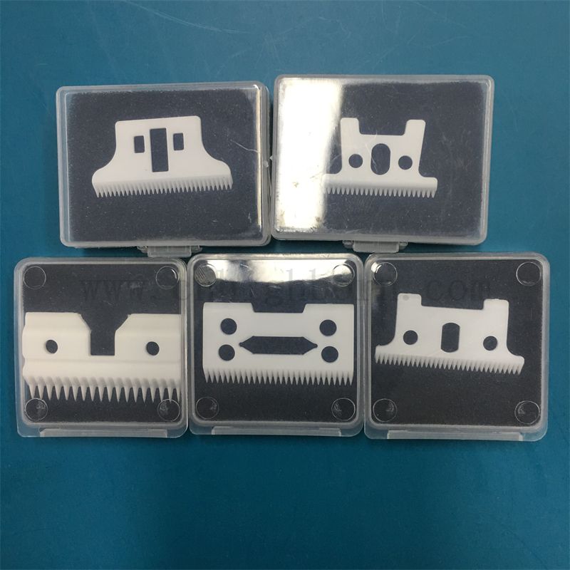 Zużycie odpornego na zro2 cyrkonia ceramiczne ostrze do włosów Clipper