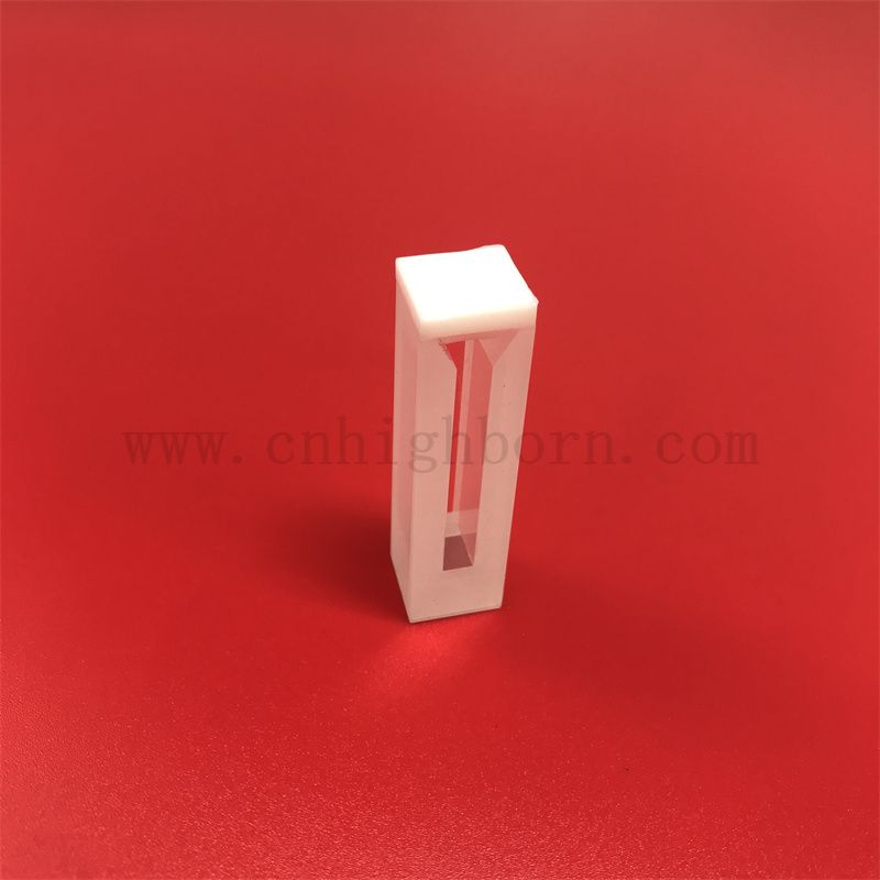 Instrument laboratoryjny Wysoka transmisyjna optyczna komórka przepływu Kwarc UV Kuwon