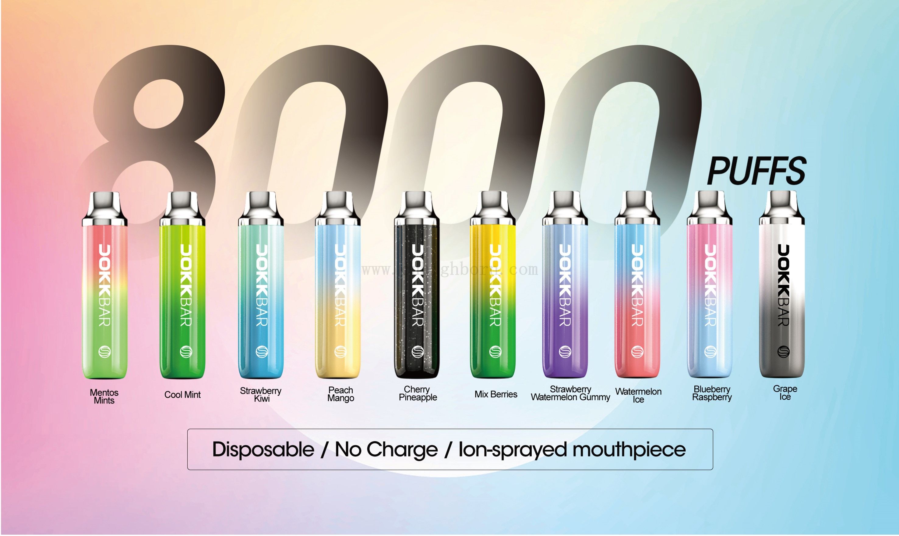 Jednorazowy waporyzator do elektronicznego papierosa ED2302