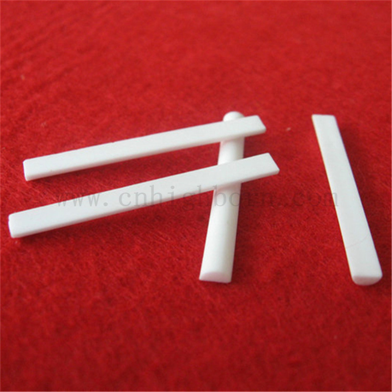 96 alumina półfindukowana pręta odporna na zużycie odpornego na zużycie AL2O3 Filar ceramiczny