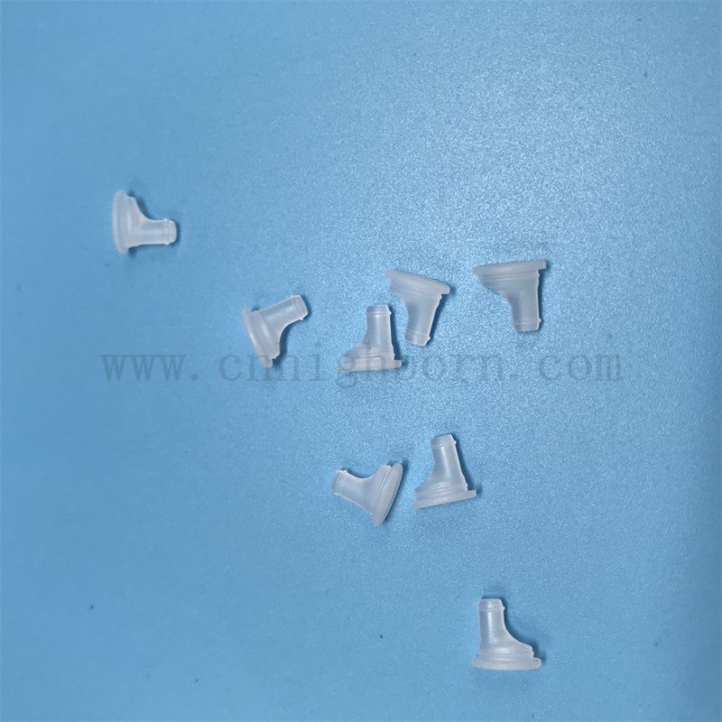 Przezroczysta silikonowa gumowa wtyczka Silaste Uszczelka. 