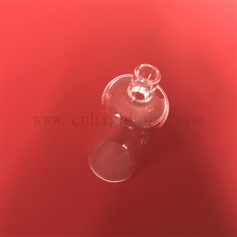 Rurka z otwartą temperaturą Głęboką Proces Przezroczysty kwarcowy szklana rurka krzemionkowa