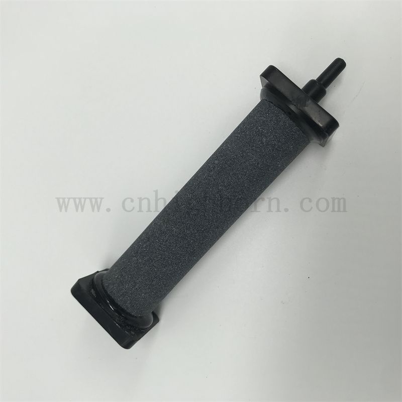 Ciemnoszary cylinder Wysokiej jakości kamień powietrzny akwariowej na akwakulturę i akwarium