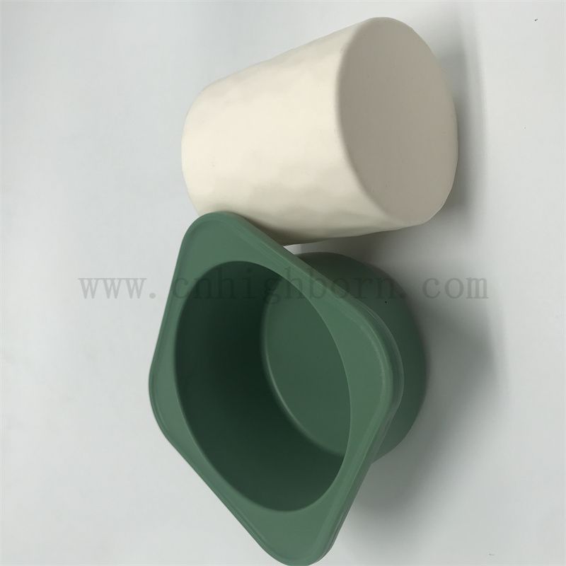 Dostosowane łatwe w noszeniu silikonowej gumowej gumowej miski do składania zwierzaka towarzysza zwierząt domowych