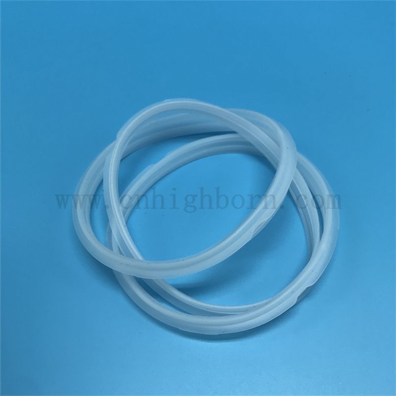 Przezroczysty, dostosowany o wysokiej precyzyjnej silikonie o pierścienia gumowe pierścienie uszczelniające uszczelki