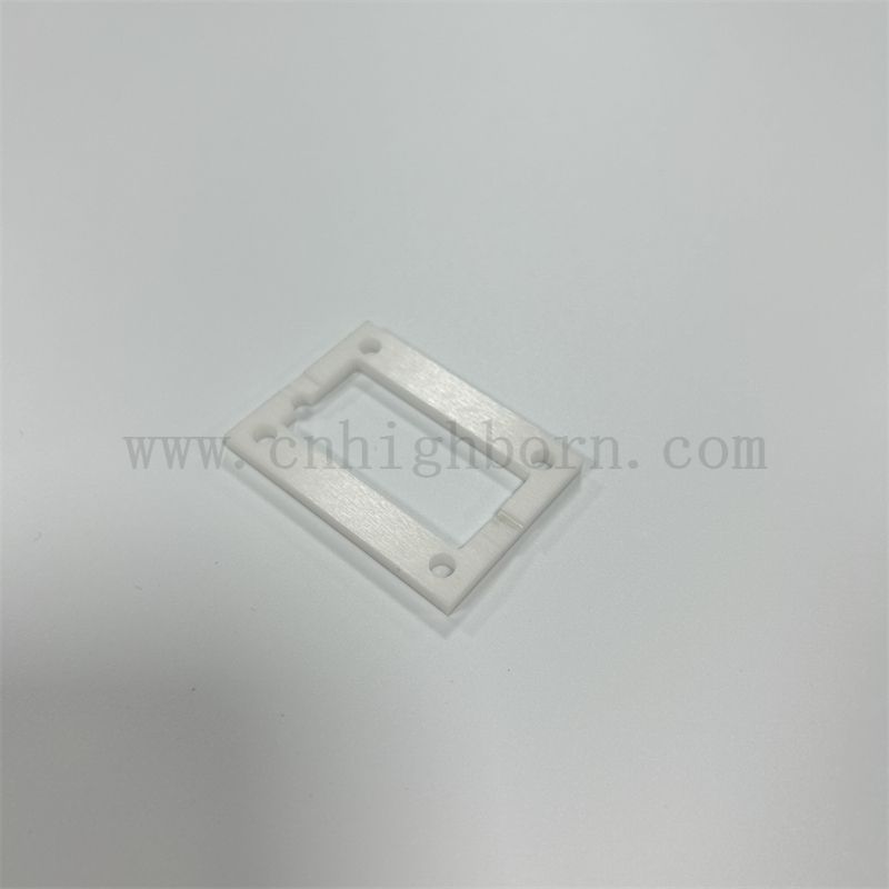 Izolator cyrkonia nieregularna powierzchnia blokowa polerowanie białej płytki ceramicznej Zro2