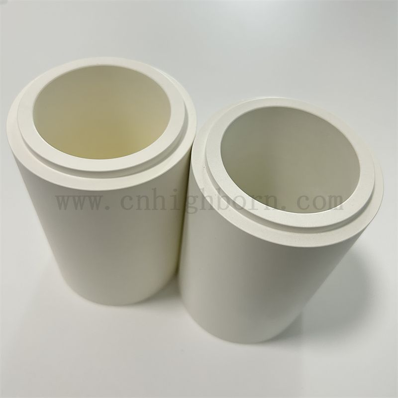 Izolator azotek boru o dużej średnicy rurki Wysoka przewodność cieplna BN Część ceramiczna