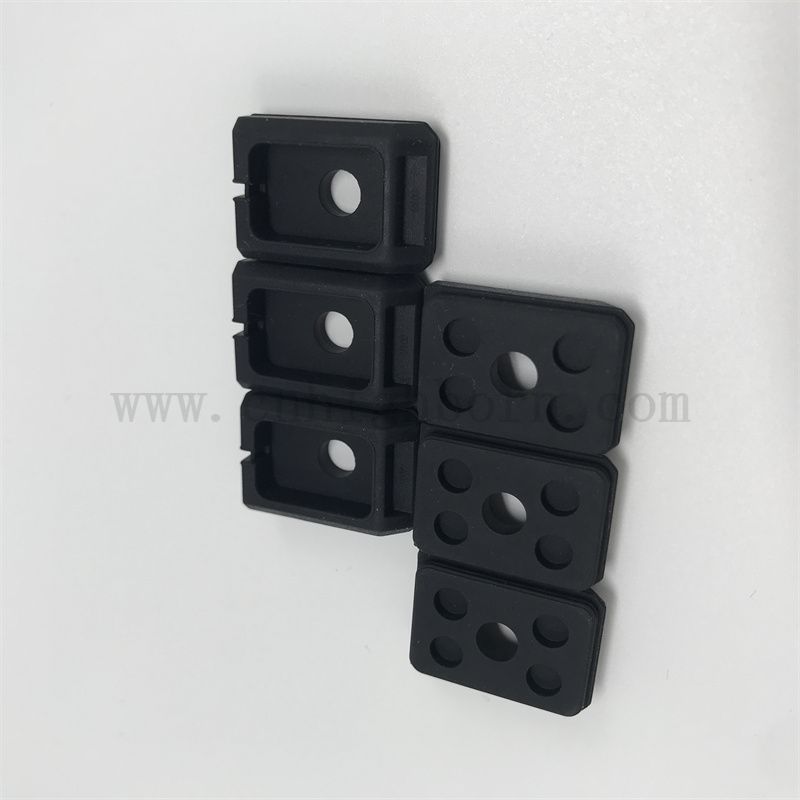 Ręcznie miękka elektroniczna, odporna na pył silastyczna silikonowa wtyczka gumowa do urządzeń elektronicznych