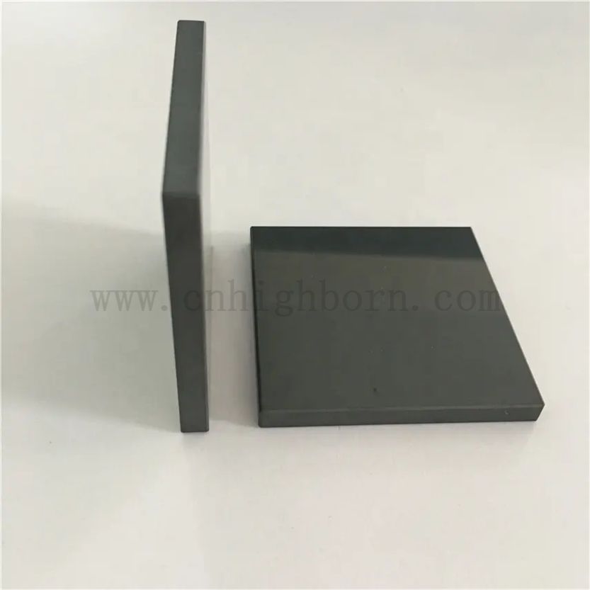 Drobna polerowana silikonowa płytka z węglika krzemowego 