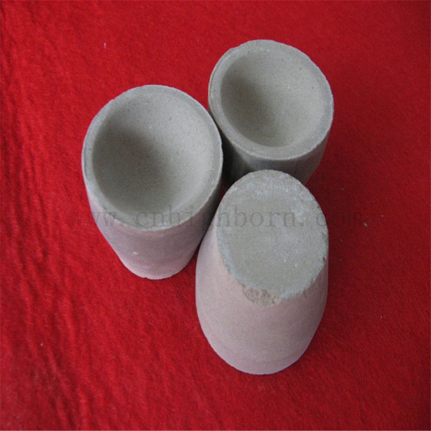 Dostosowany ogniotrwały test przeciwpożarowy MGO Ceramiczny tygla do topnienia GLOD