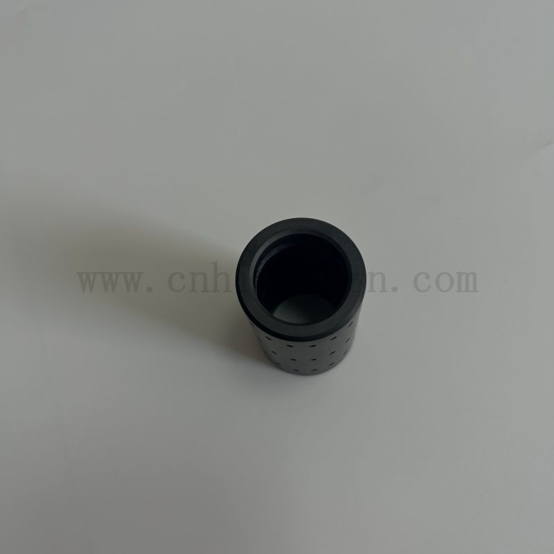 Dostosowane rurki z rurki ceramicznej SIC z otworami