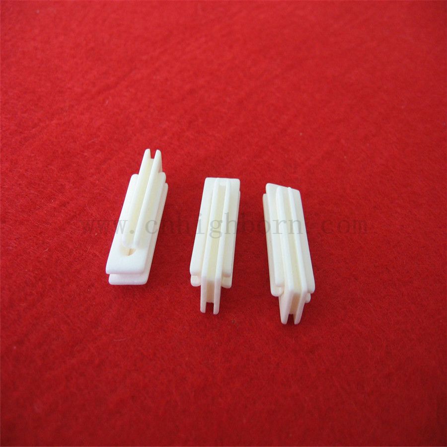 Niestandard 99% AL2O3 Alumina Ceramic Slit Guide for Textile Machinery