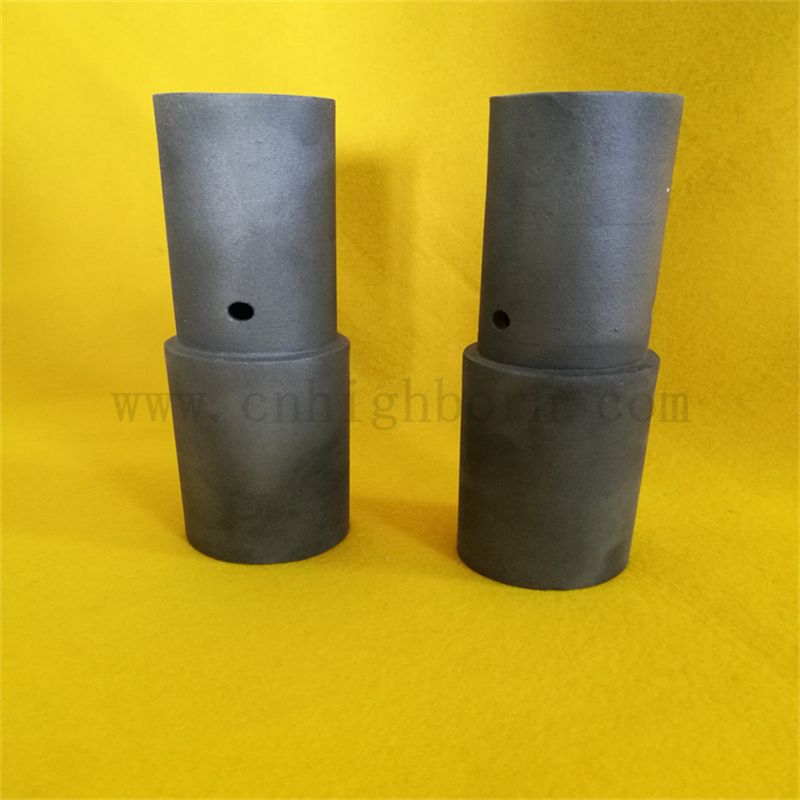 Spersonalizowana oporna na silikonowa rura pieca ceramiczna rura ceramiczna Rbsic Sisic Sisic