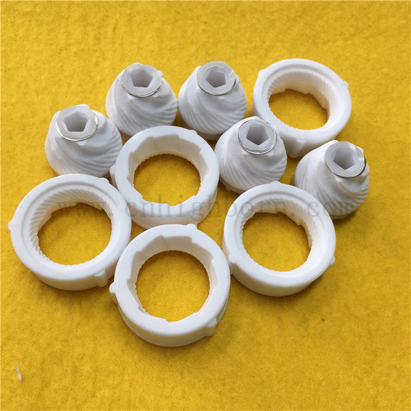 Pepper Mill AL2O3 Grinding alumina ceramiczna ekologiczna ekologiczna manualna młynek do kawy Burr