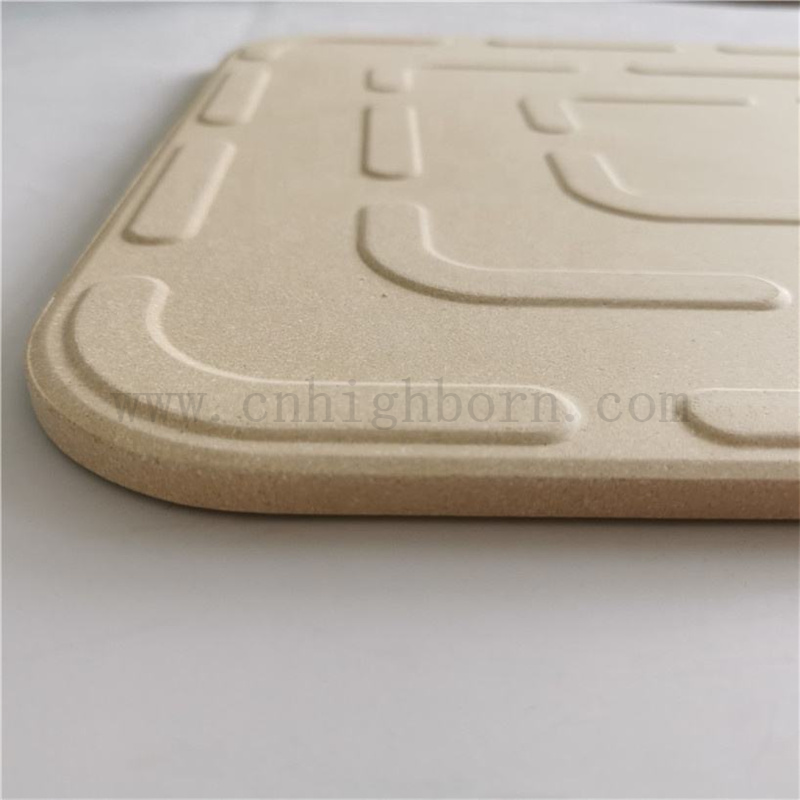 Ogniotrwałe kordierytowe arkusz z pizzą kamienną talerz