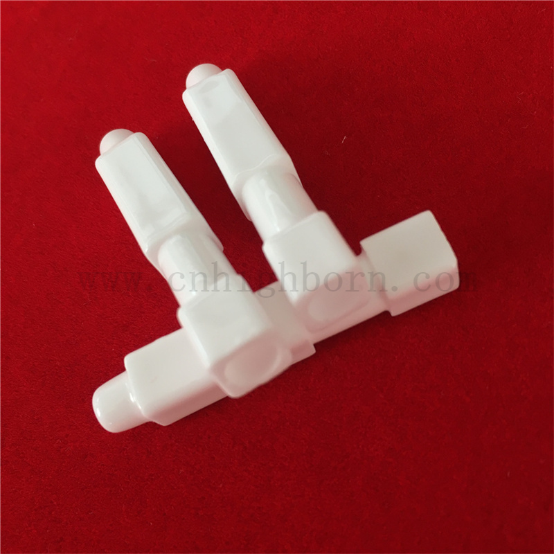 Glazed Glazed Gas Gas Fove Ignition Istnieje Ceramiczna rurka elektrody ceramicznej Al2O3