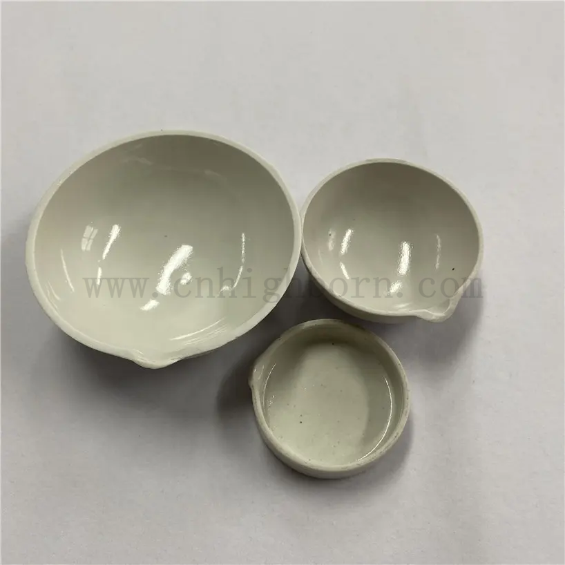 Stock 60 mm Glazed Porcellain Ceramiczne lotne danie 