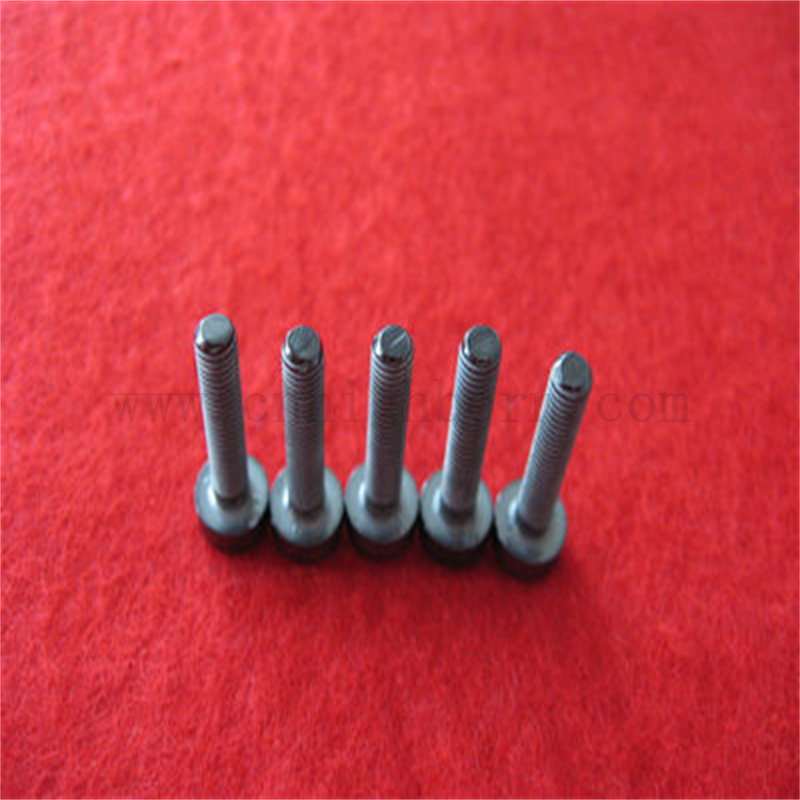 Black Zro2 Ceramiczna śruba na śrubę zużycia zużycia cyrkonu śruba cyrkonu