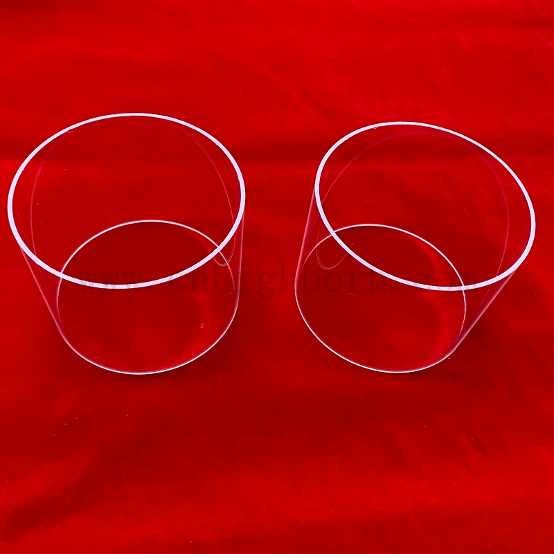 Kołnierz spawalniczy kwarcowy o wysokiej czystości UV dla kwarcowego reaktora