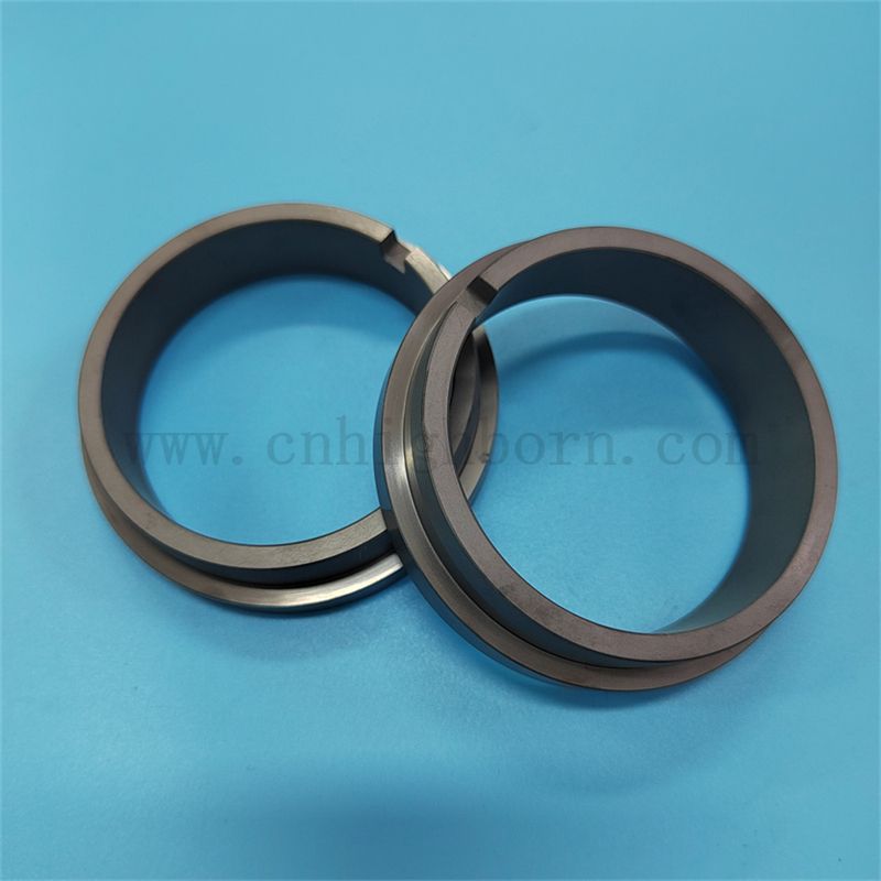  Dostosowany odporność na zużycie Ssic Ssic Krzemowa Pierścień z uszczelnieniem węglików