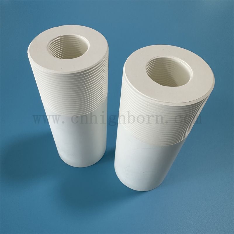 Dostosowane gorące wciśnięte sześciokątne BN Bor azotek ceramiczne części strukturalne BN Nić rurki