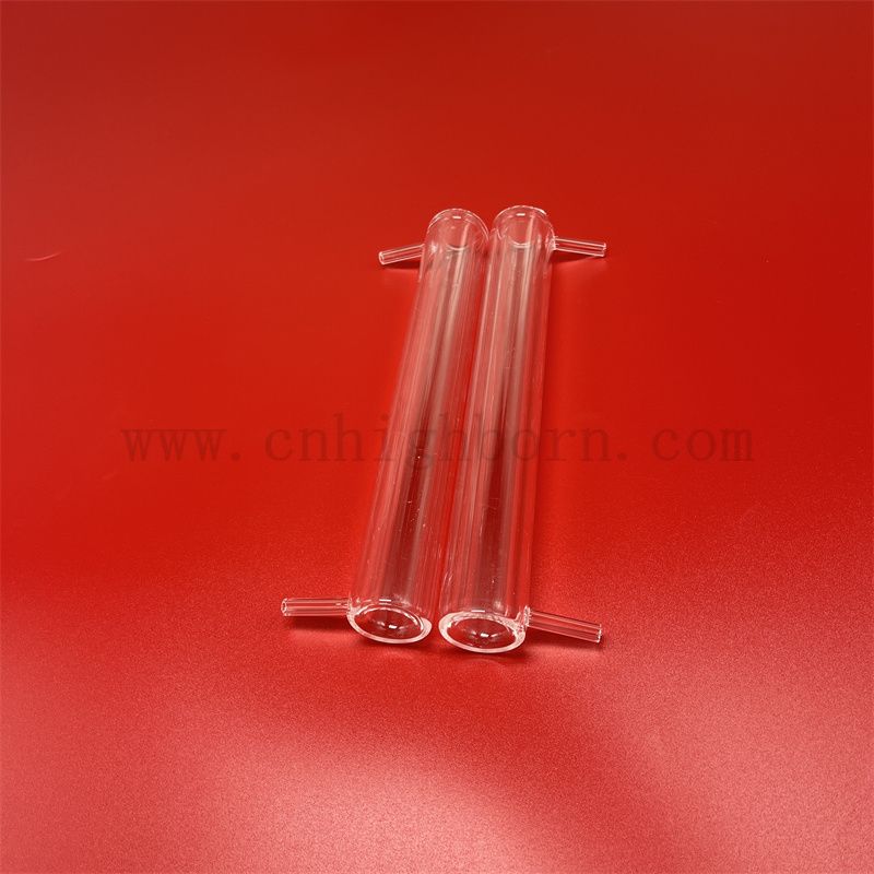 Odporność na ciepło Dostosowane przezroczyste dwie warstwy stopioną kwarcową rurkę krzemionką