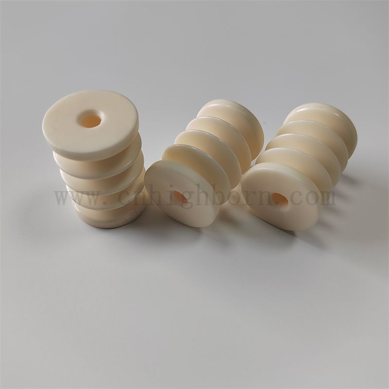 Polerowany tkaninowa przędza ceramiczna przewodnika w rolce glinu ceramiczne maszyny dywanowe tekstylne części zamienne