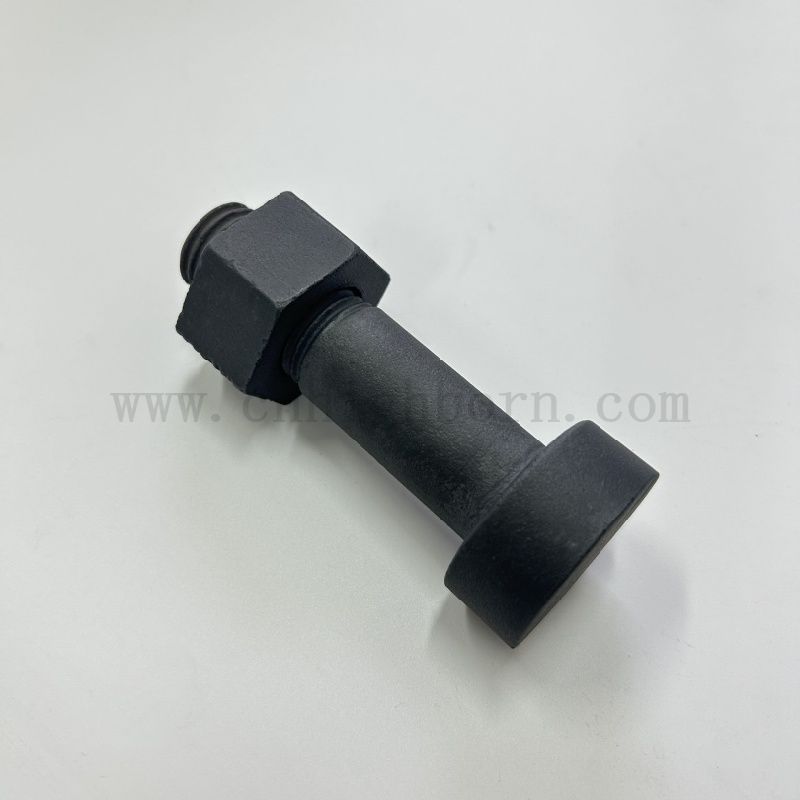  Dostosowana odporna na korozję krzemowa śruba z węglika i nakrętki SIC 