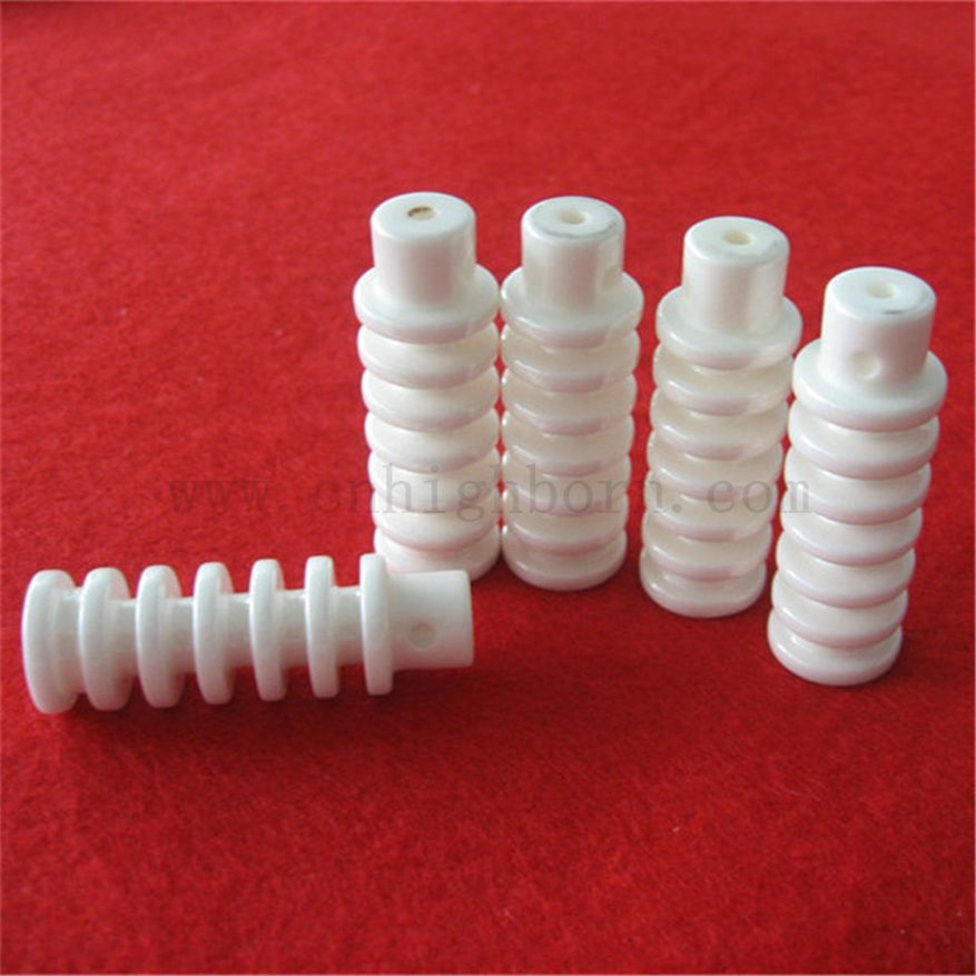 Wysokie odporne na zużycie diamentowe polerowane cyrkonowe tkaniny rowkowane ceramiczne eyety przędzy przewodnika