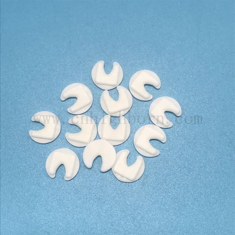 Dostosowane przemysłowe 99% AL2O3 Tekstylowe kawałki ceramiczne zużycia odporności na części glinu