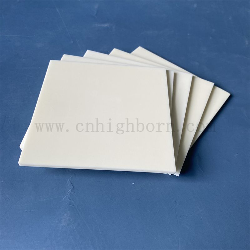 Wypolerowane 99% AL2O3 Ceramiczna płytka izolacyjna elektryczna Płyta aluminiowa przebiór