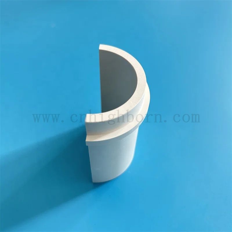 Izolator azotek boru nieregularny część Wysoka przewodność cieplna BN Ceramiczna półka/rura