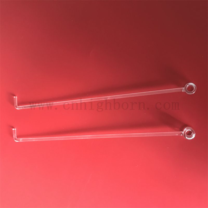 Dostosowane końce o wysokiej transmisji kwarcowy kwarc krzemionkowy pręt szklany