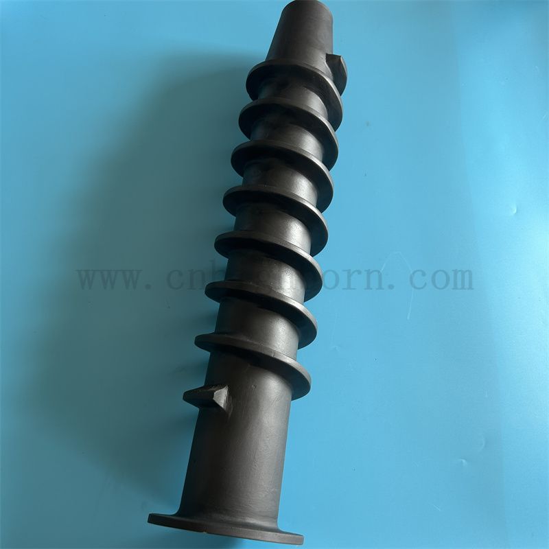 Odporność na korozję ceramiczna rurka Rbsic Rurka Sisic Silikon Krzemowa rura