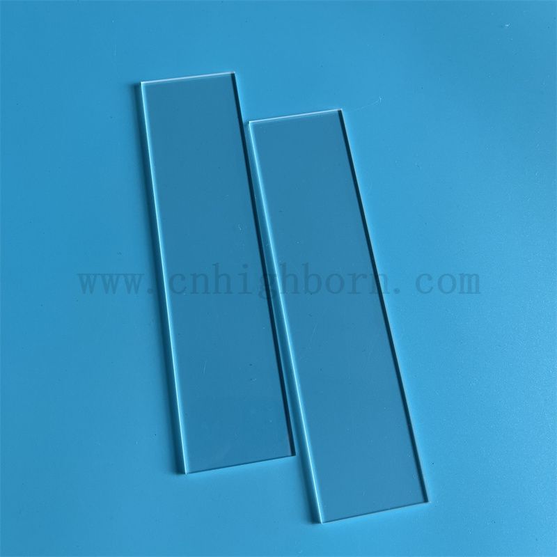 Prostokąt o wysokiej czystości, polerowane połączone szklane szklane krzemionki do UV