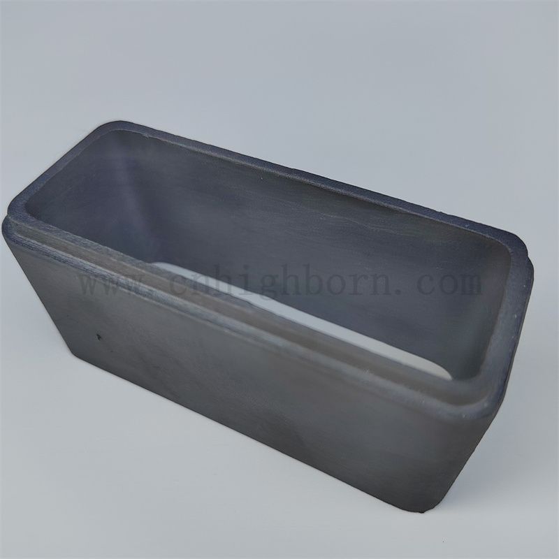 Reakcja izolatora spiekana silikonowa rura z węglikiem zużycie odporna na kwadratową rurę ceramiczną sic