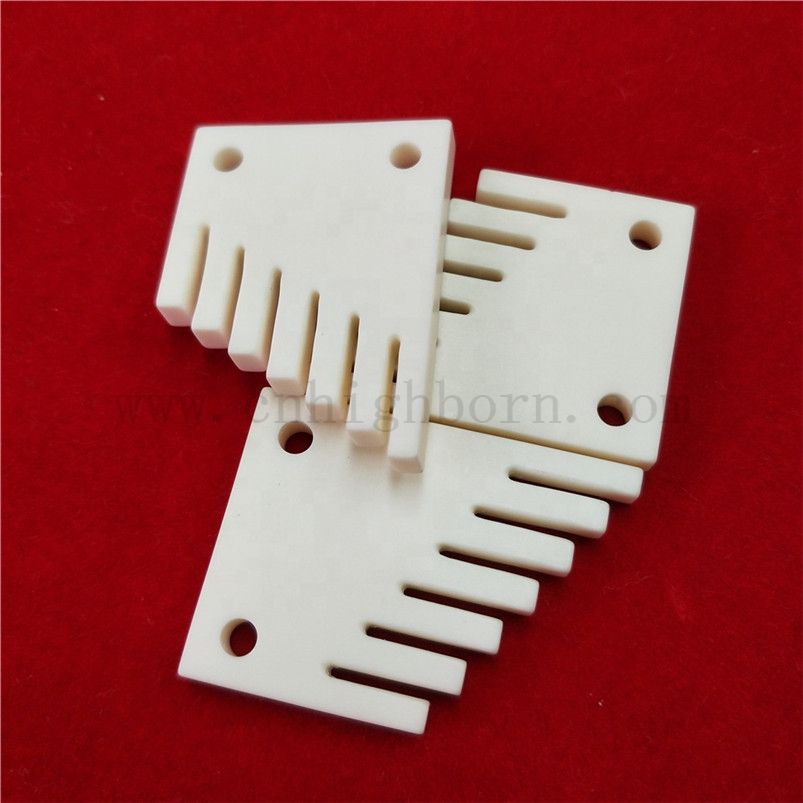 Precyzyjne 95% 99% AL2O3 Alumina Ceramiczna Przewodnik po przemyśle tekstylnym