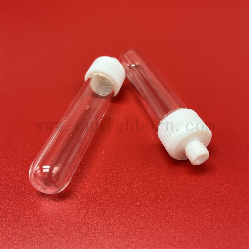 Śruba kwarcowa rurka