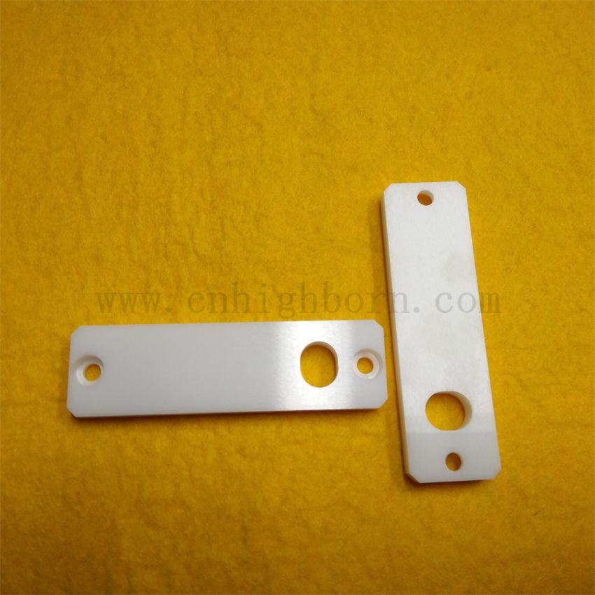 CNC odporne na wypolerowane zużycie zużycia cyrkonowego pasek ceramiczny ZRO2 część