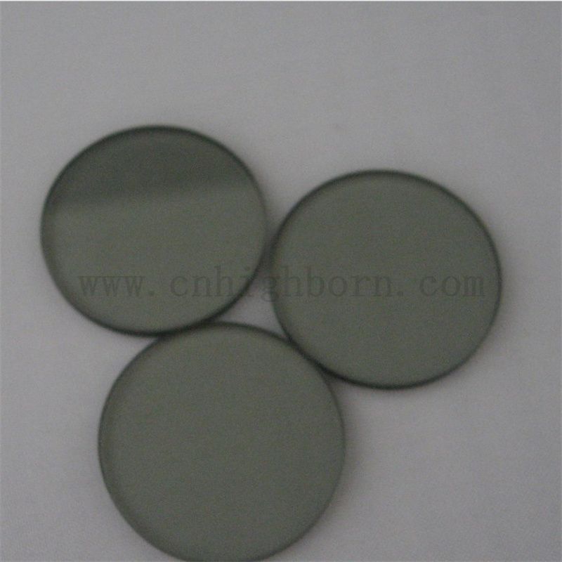 Neutralny szary okrągłe grube kamera optyczna Zaba szklana szklana