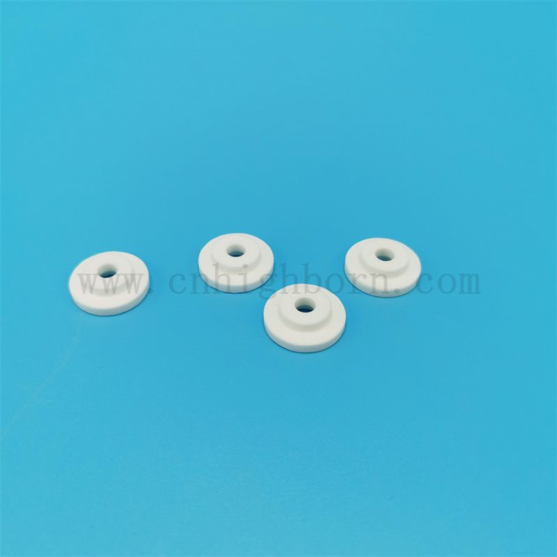 95% pierścień ceramiczny glinu ceramiczny ceramiczny dystans AL2O3 Ceramiczna uszczelka izolacyjna