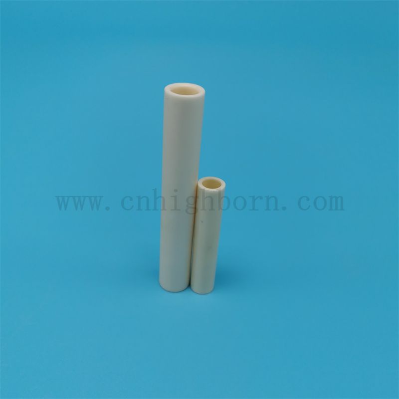 Polerowanie tlenku glinu 95% 99% AL2O3 Tekstylna rurka ceramiczna