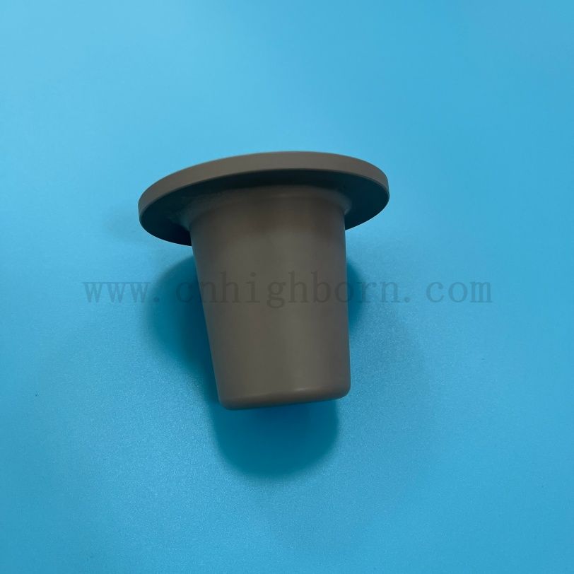  Odporność na korozję Tygiel ceramiczny do topienia Si3n4 z azotku krzemu