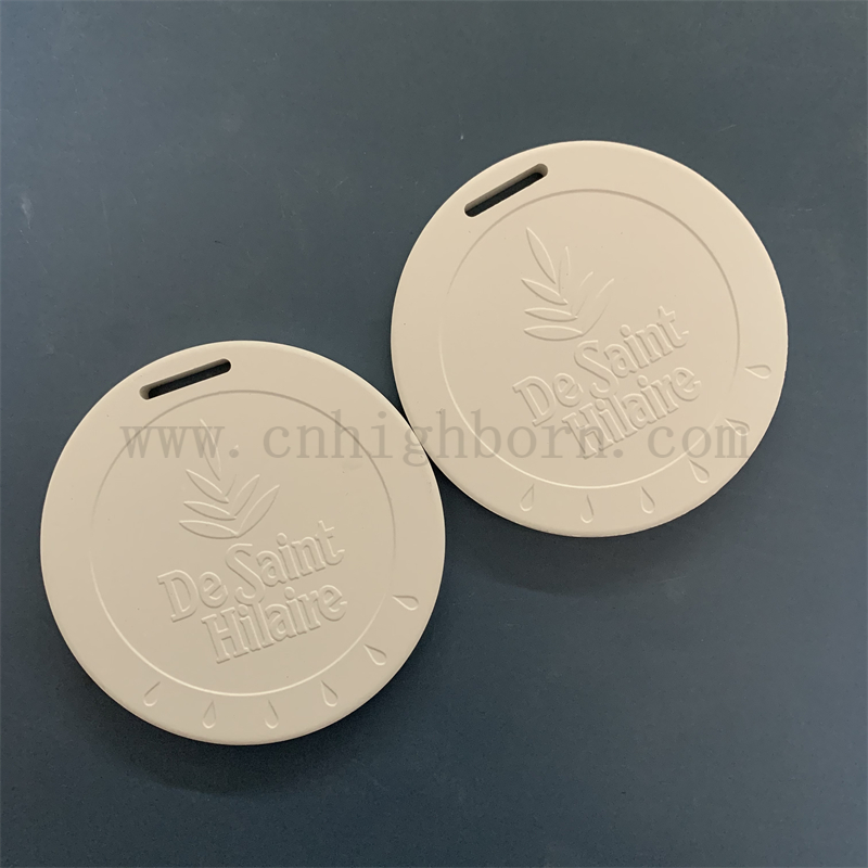 Dwustronne logo wiszący zapachowy ceramiczny dyfuzor olejków eterycznych kamienny talerz zapachowy