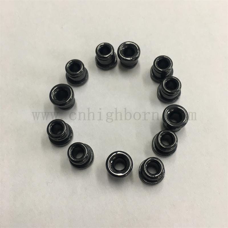 Zużycie odporności na czarny tytan tlenku ceramicznego oczu tkaninowy przewodnik z przędzy drutu Tekstil